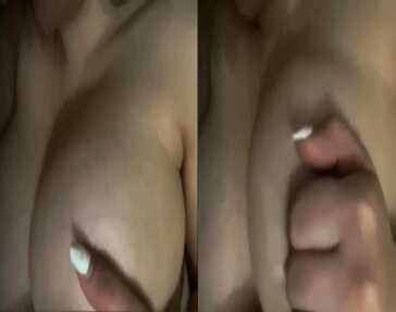 لبوة بتصور نودز لحبيبها بزاز نار