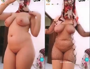 لبوة مصرية محجبة بتصور نودز لحطيبها عشان تصبره