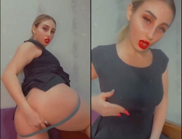سورية زي القشطة طالعة سناب شات تعرض جسمها وتتشرمط
