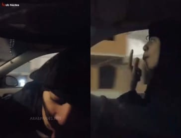 ماجر شرموطه منقبه عشان تمصله في العربية وجابهم في بوقها