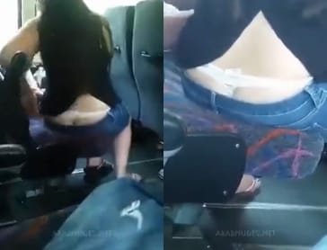 تصوير شرموطة الكلوت بتاعها باين في المواصلات