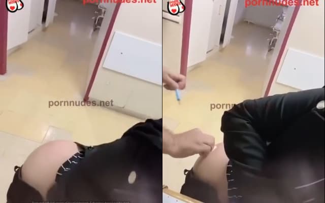 لبوة بتعري طيزها وسط المسشتفي وتصور نفسها وهي بتاخد الحقنة للديوث جوزها ج3