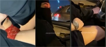 سعودية و صاحبها في العربية بتمصله زبه ويلعب في كسها