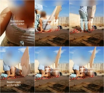 بطة بلدي بتتناك فطيزها من جارها فوق السطوح